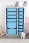 Hanah Home Rine 2D4K8U Blanco y Azul